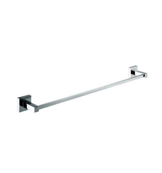 Aqua Piazza 26 Inch Towel Bar – Chrome-Bathroom & More | High Quality from Coozify