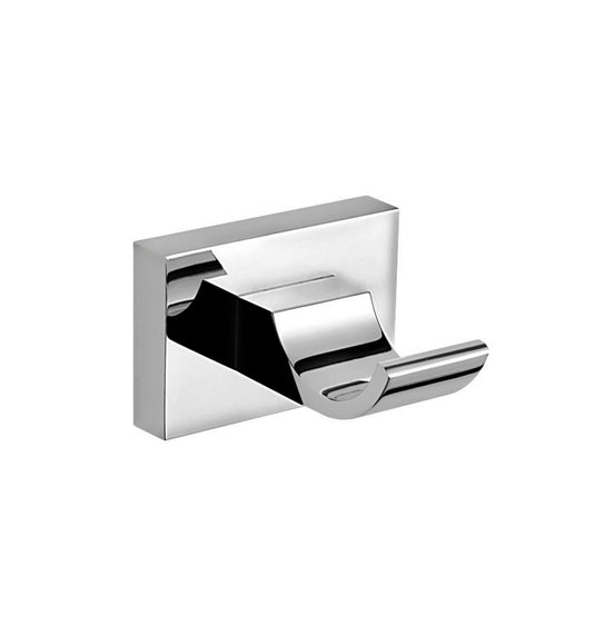 Aqua Plato Single Robe Hook – Chrome-Bathroom & More | High Quality from Coozify