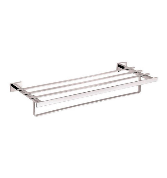 Aqua Plato 24″ Towel Rack – Chrome-Bathroom & More | High Quality from Coozify