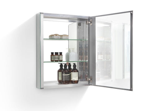 20" Wide Mirrored Bathroom Medicine Cabinet-Bathroom & More | High Quality from Coozify