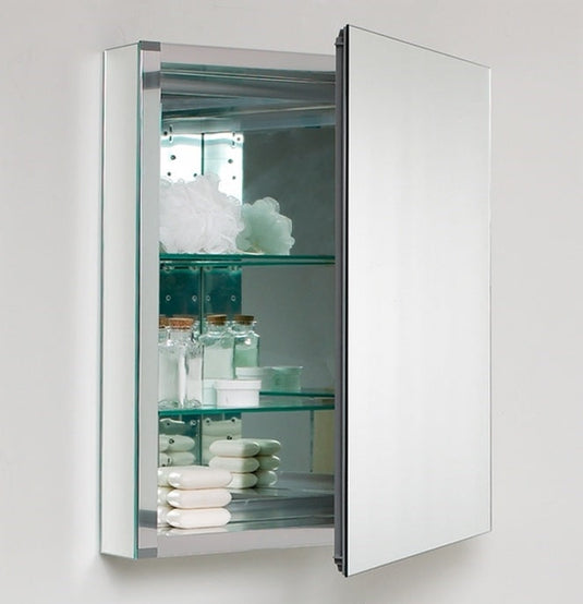 24" Wide Mirrored Bathroom Medicine Cabinet-Bathroom & More | High Quality from Coozify