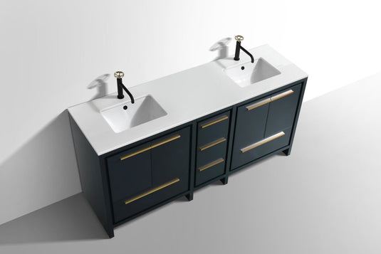 Dolce 72″ Modern Bathroom Vanity With Quartz Countertop-Bathroom & More | High Quality from Coozify