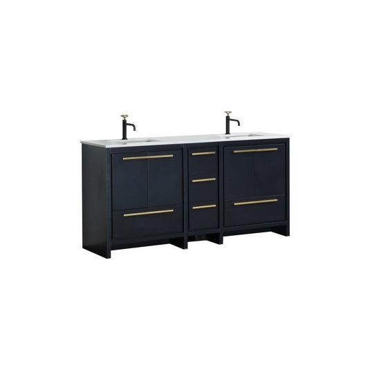Dolce 72″ Modern Bathroom Vanity With Quartz Countertop-Bathroom & More | High Quality from Coozify
