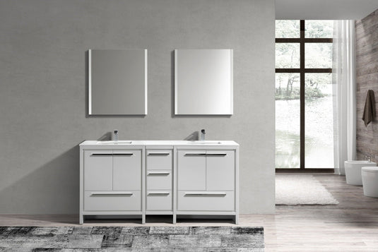 Dolce 72″ Modern Bathroom Vanity With Quartz Countertop-Bathroom & More | High Quality from Coozify