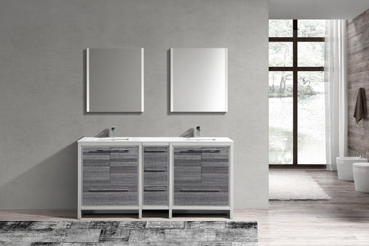 Dolce 72″ Modern Bathroom Vanity With Quartz Countertop-Bathroom & More | High Quality from Coozify