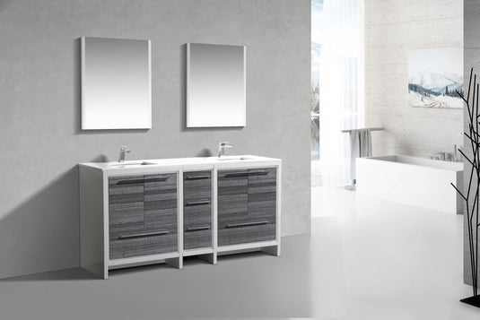 Dolce 72″ Modern Bathroom Vanity With Quartz Countertop-Bathroom & More | High Quality from Coozify
