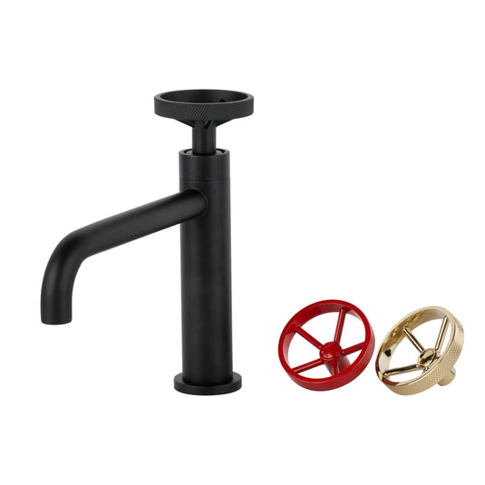 Aqua Loft Single Lever Bathroom Vanity Faucet – Matte Black-Bathroom & More | High Quality from Coozify
