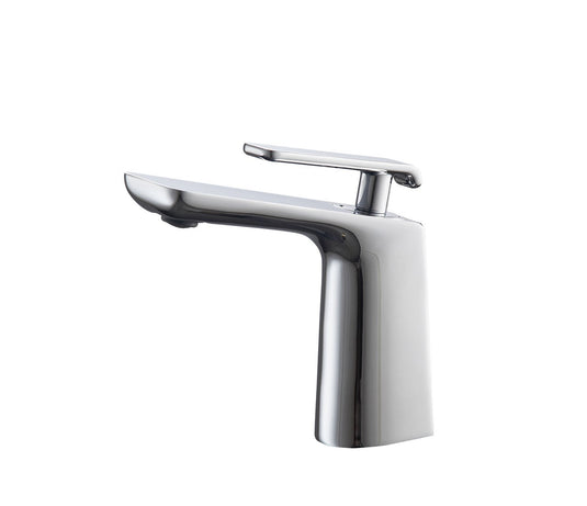 Adatto 7" Single Lever Bathroom Faucet – Chrome-Bathroom & More | High Quality from Coozify