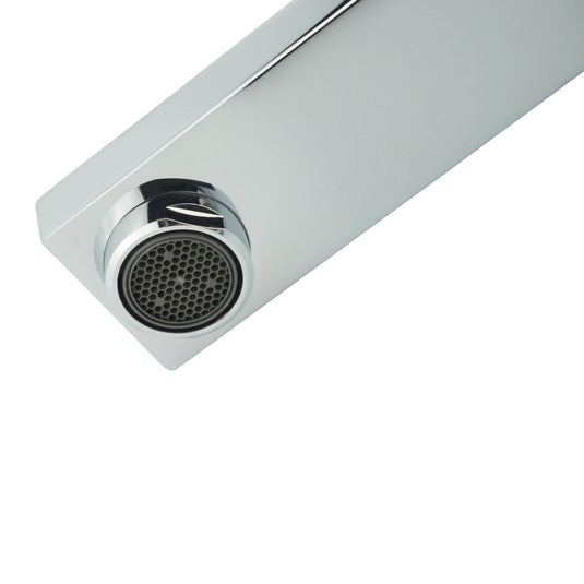 Kubo Single Lever Bathroom Vanity Faucet – Chrome-Bathroom & More | High Quality from Coozify