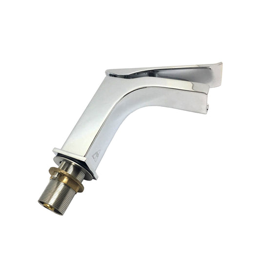 Cascata 6" Single Lever Bathroom Vanity Faucet – Chrome-Bathroom & More | High Quality from Coozify