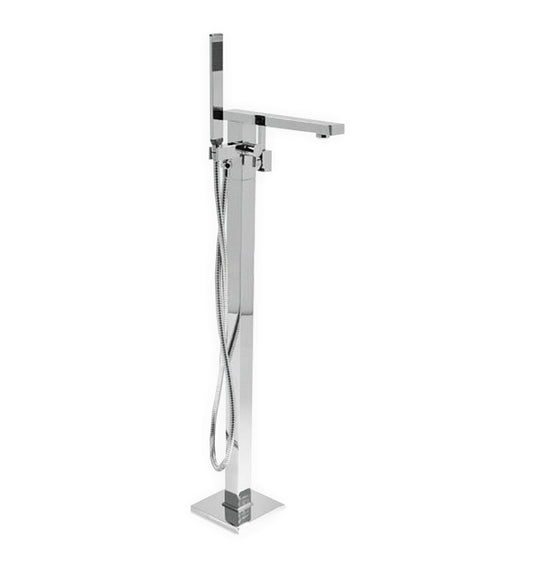 Aqua Squadra Floor Mounted Soaker Bathtub Faucet-Bathroom & More | High Quality from Coozify