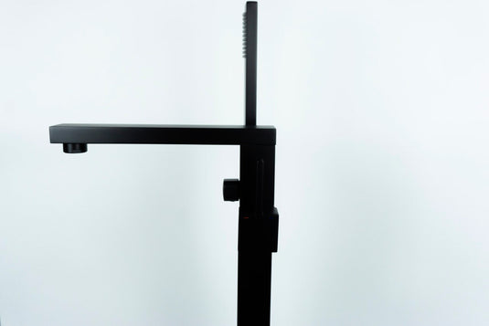 Aqua Squadra Floor Mounted Soaker Bathtub Faucet-Bathroom & More | High Quality from Coozify