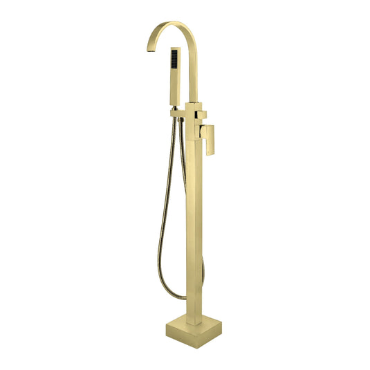 Arcco Floor Mounted Soaker Tub Faucet-Bathroom & More | High Quality from Coozify