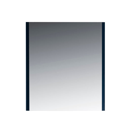 28″ Mirror – Glossy Blue-Bathroom & More | High Quality from Coozify