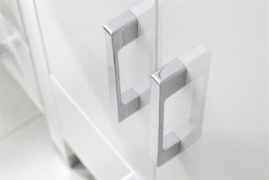 Anziano Bathroom Vanity With White Quartz Countertop and Undermount Sink-Bathroom & More | High Quality from Coozify