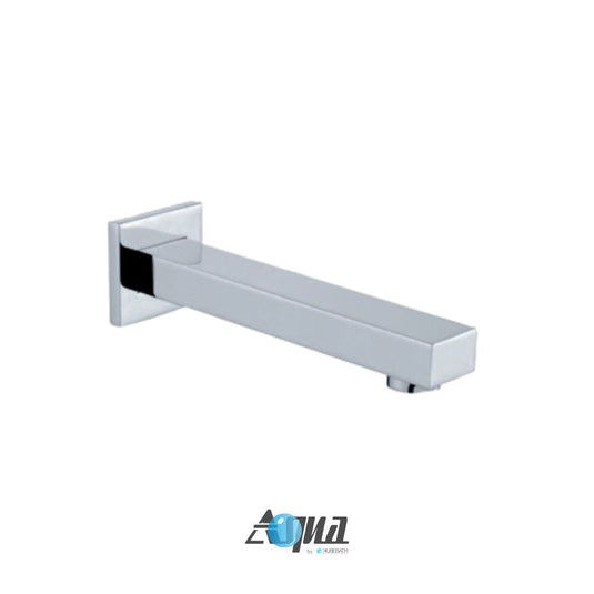 Aqua Piazza Shower Set With 8" Square Rain Shower and Tub Filler Chrome-Bathroom & More | High Quality from Coozify