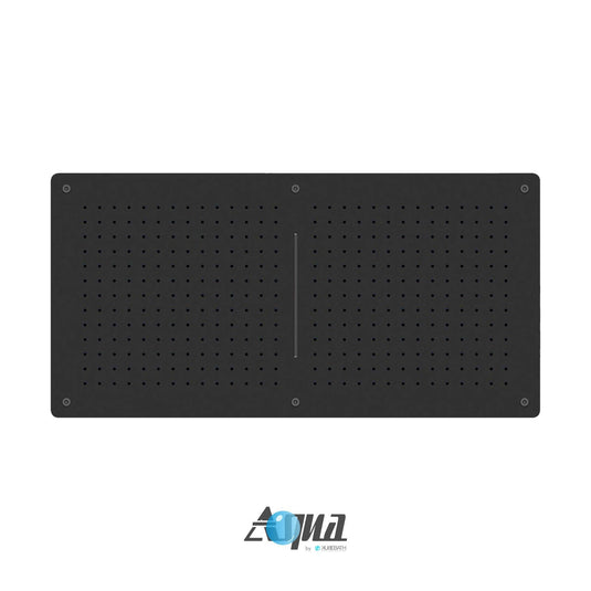 Aqua Piazza by Kube Bath 40" Super Slim Square Rain Shower Head-Bathroom & More | High Quality from Coozify