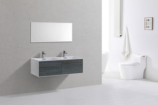 Divario 48″ Wall Mount Modern Bathroom Vanity-Bathroom & More | High Quality from Coozify