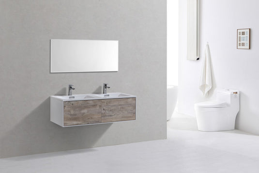 Divario 48″ Wall Mount Modern Bathroom Vanity-Bathroom & More | High Quality from Coozify