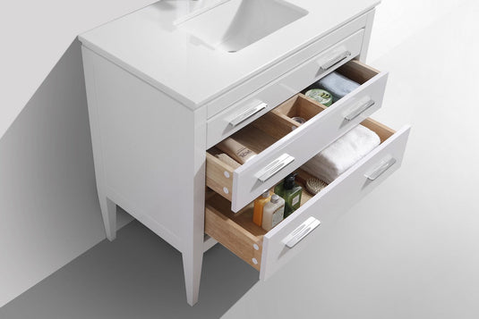 Eiffel Vanity Collection Single Sink and Double Sink-Bathroom & More | High Quality from Coozify