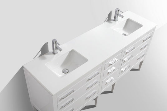 Eiffel Vanity Collection Single Sink and Double Sink-Bathroom & More | High Quality from Coozify