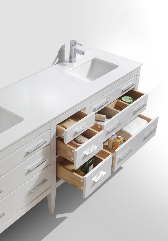 Eiffel Vanity Collection Single Sink and Double Sink-Bathroom & More | High Quality from Coozify