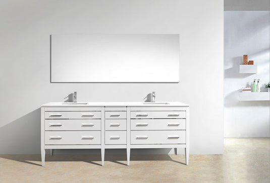Eiffel Vanity Collection Single Sink and Double Sink-Bathroom & More | High Quality from Coozify