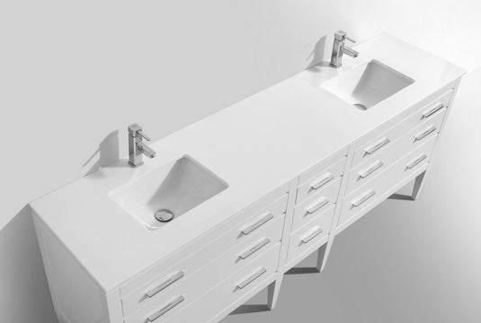 Eiffel Vanity Collection Single Sink and Double Sink-Bathroom & More | High Quality from Coozify