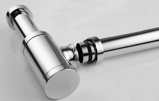 Space Saving P-trap in Chrome Finish-Bathroom & More | High Quality from Coozify