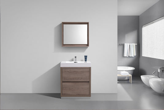 Bliss 30" Floor Mount Free Standing Bathroom Vanity With 2 Drawers-Bathroom & More | High Quality from Coozify