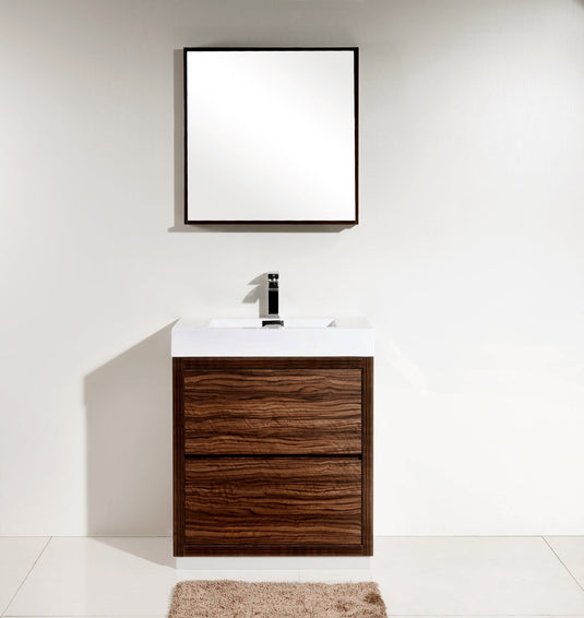Bliss 30" Floor Mount Free Standing Bathroom Vanity With 2 Drawers-Bathroom & More | High Quality from Coozify