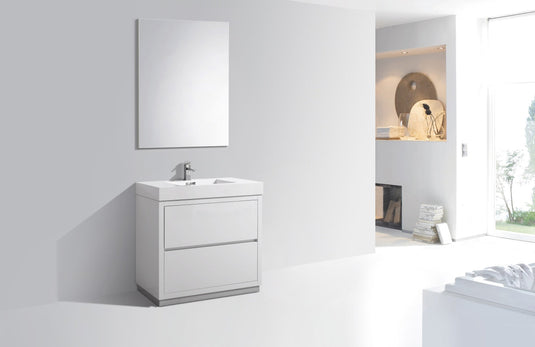 Bliss 36" Floor Mount Free Standing Bathroom Vanity With 2 Drawers FMB36-Bathroom & More | High Quality from Coozify