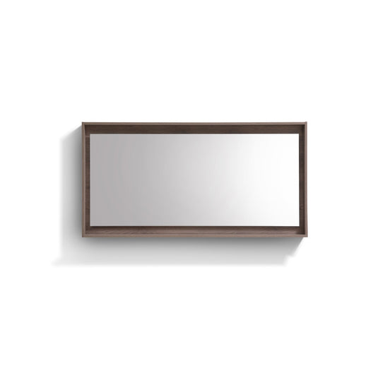 60" Wide Bathroom Mirror With Shelf – Butternut-Bathroom & More | High Quality from Coozify