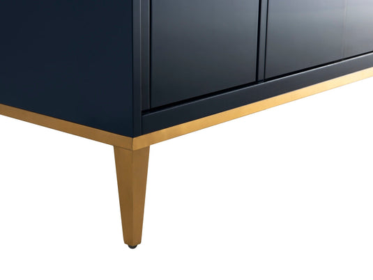 Divani 48" Floor Mount Bathroom Vanity With Quartz Countertop, Backsplash With 6 Drawers And 2 Doors-Bathroom & More | High Quality from Coozify