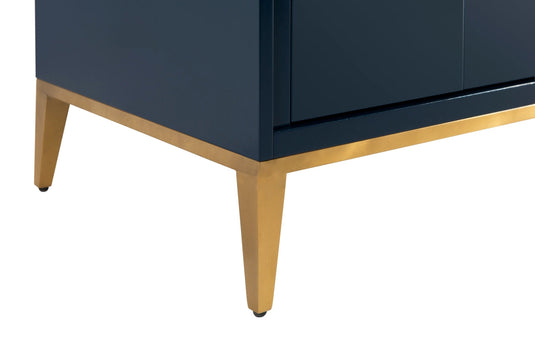 Divani 60" Floor Mount Double Sink Bathroom Vanity With Quartz Countertop , Backsplash and 4 Doors And 3 Drawers KD9960-Bathroom & More | High Quality from Coozify