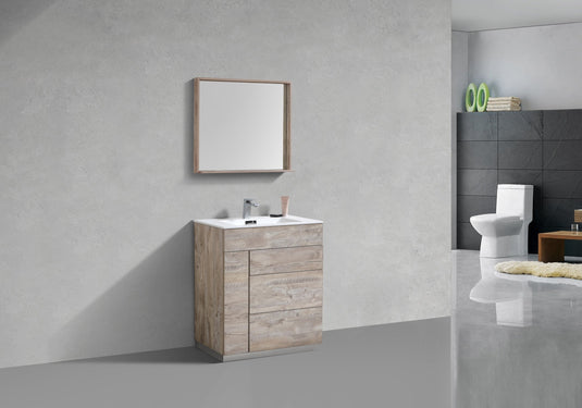 Milano 30" Single Sink Floor Mount Modern Bathroom Vanity-Bathroom & More | High Quality from Coozify