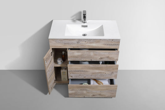 Milano 36" Single Sink Floor Mount Modern Bathroom Vanity-Bathroom & More | High Quality from Coozify