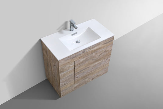 Milano 36" Single Sink Floor Mount Modern Bathroom Vanity-Bathroom & More | High Quality from Coozify