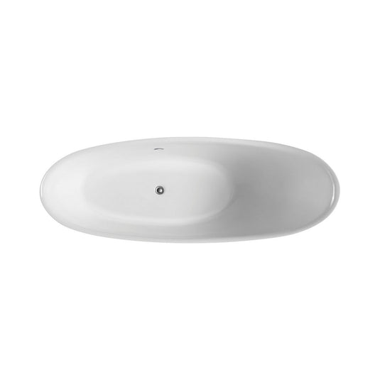 Salto Free Standing Bathtub Collection in 67" and 80"-Bathroom & More | High Quality from Coozify