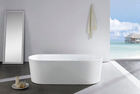 Ovale 66.2" x 31.6" x 22.5" Free Standing Bathtub-Bathroom & More | High Quality from Coozify