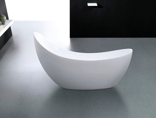 Salto Free Standing Bathtub Collection in 67" and 80"-Bathroom & More | High Quality from Coozify
