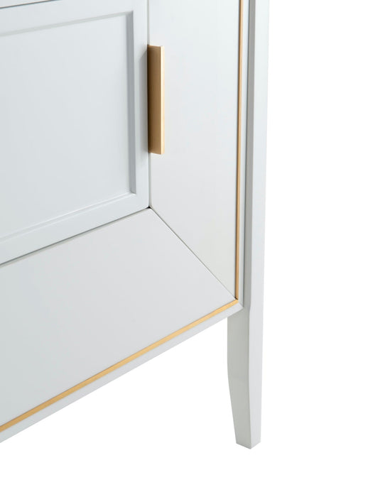 Vetro 48" Single Sink Floor Mount Bathroom Vanity With Quartz Countertop and Backsplash KV8848-Bathroom & More | High Quality from Coozify