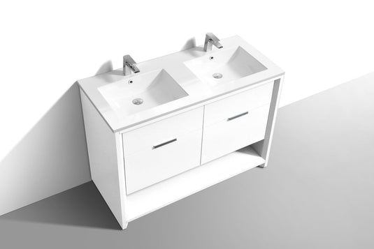 48″ Double Sink Nudo Modern Bathroom Vanity-Bathroom & More | High Quality from Coozify