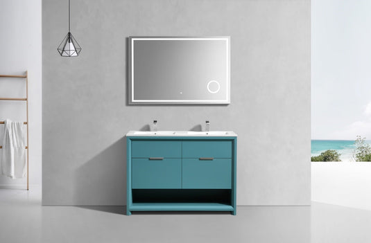 48″ Double Sink Nudo Modern Bathroom Vanity-Bathroom & More | High Quality from Coozify