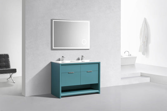 48″ Double Sink Nudo Modern Bathroom Vanity-Bathroom & More | High Quality from Coozify