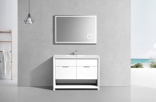 Nudo 48″ Single Sink Modern Bathroom Vanity-Bathroom & More | High Quality from Coozify