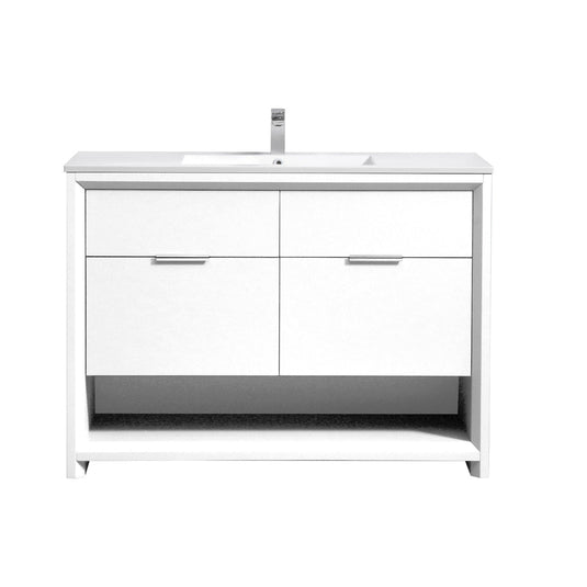 Nudo 48″ Single Sink Modern Bathroom Vanity-Bathroom & More | High Quality from Coozify