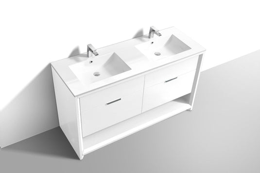 Nudo 60″ Double Sink Modern Bathroom Vanity-Bathroom & More | High Quality from Coozify