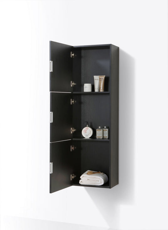 Bliss 18" Wide by 59" High Linen Side Cabinet With Three Doors-Bathroom & More | High Quality from Coozify