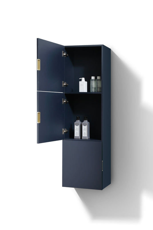 Bliss 18" Wide by 59" High Linen Side Cabinet With Three Doors-Bathroom & More | High Quality from Coozify